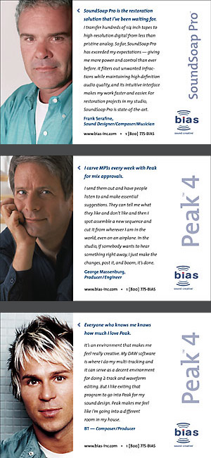 Peak 4 Testimonial advertising image