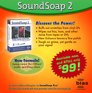 Image of SoundSoap 2 ad for trade show publication