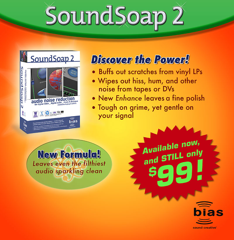 SoundSoap 2 Advert