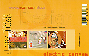 Electric Canvas - Promo Mailer